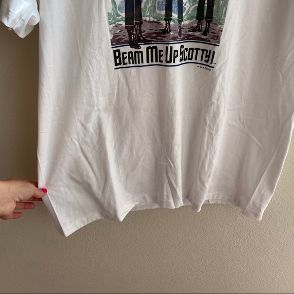 Vintage Star Trek Beam Me Up Scotty T Shirt - Picture 7 of 7